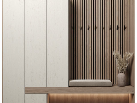 Hallway 07 Model 3D