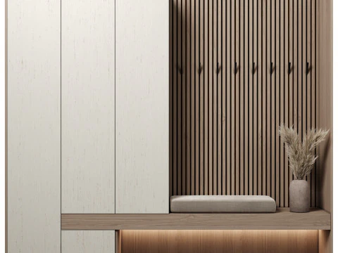 Korytarz 07 Model 3D