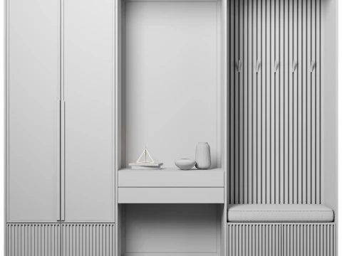 Hallway 08 3D Model