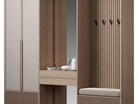 Hallway 08 3D Model