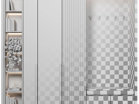 Hallway 10 3D Model