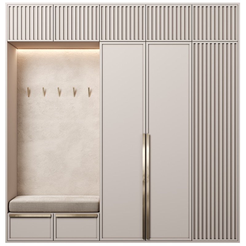 Hallway 13 3D मॉडल .c4d .max .obj .3ds .fbx .stl .blend 
