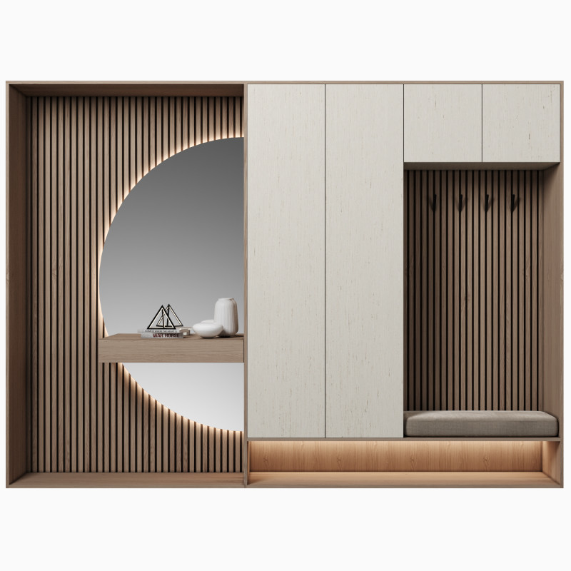 Hallway 12 3D 模型 .c4d .max .obj .3ds .fbx .stl .blend 