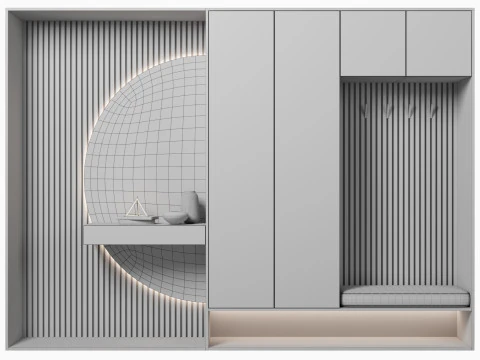Hallway 12 3D Model