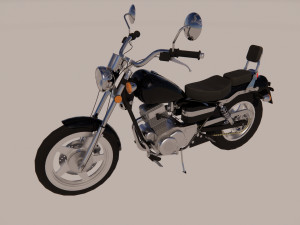 Honda cmx 250 rebel- 3D-Modell
