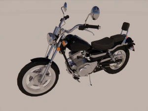 Honda cmx 250 rebel- 3D Model