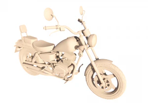 Honda cmx 250 rebel- 3D Model