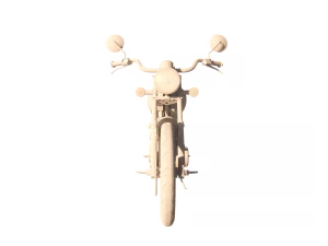 Honda cmx 250 rebel- 3D Model