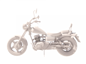 Honda cmx 250 rebel- 3D-Modell