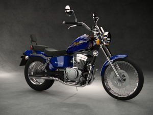 Honda cmx 250 rebel- 3D Model in Motorcycle 3DExport
