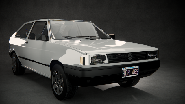 Volkswagen Gol G1 3D 모델 .c4d .max .obj .3ds .fbx .stl .blend 