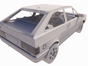Volkswagen Gol G1 3D 모델