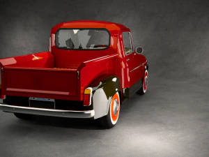 Fiat 600 - F600 Pick Up Prototipo 3D Model