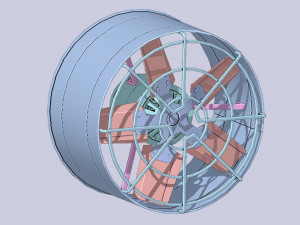 Industrial exhaust fan Modello 3D