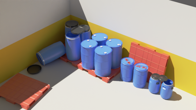 Industrial plastic barrels 3D मॉडल .c4d .max .obj .3ds .fbx .stl .blend 