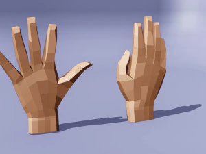 हाथ से धांधली 3D मॉडल