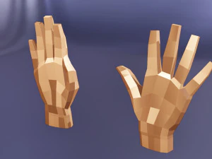 हाथ से धांधली 3D मॉडल