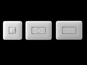 switch and socket 3D 모델