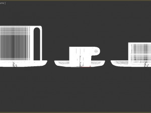 2 cups of coffe and 1 mug 3D Model