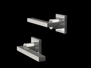 handle door front-back 3D 模型