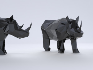 rhinocero Model 3D