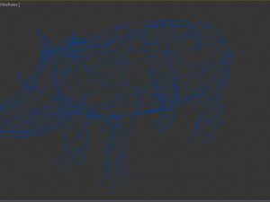 rhinocero Model 3D