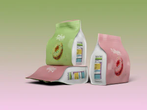 kitchen stuff bag of cookies 3D Model