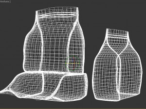 kitchen stuff bag of cookies Modelo 3D