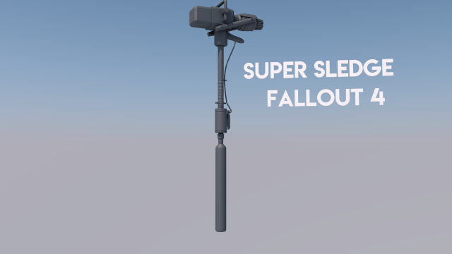 super sledge 3D 模型 .c4d .max .obj .3ds .fbx .stl .blend 