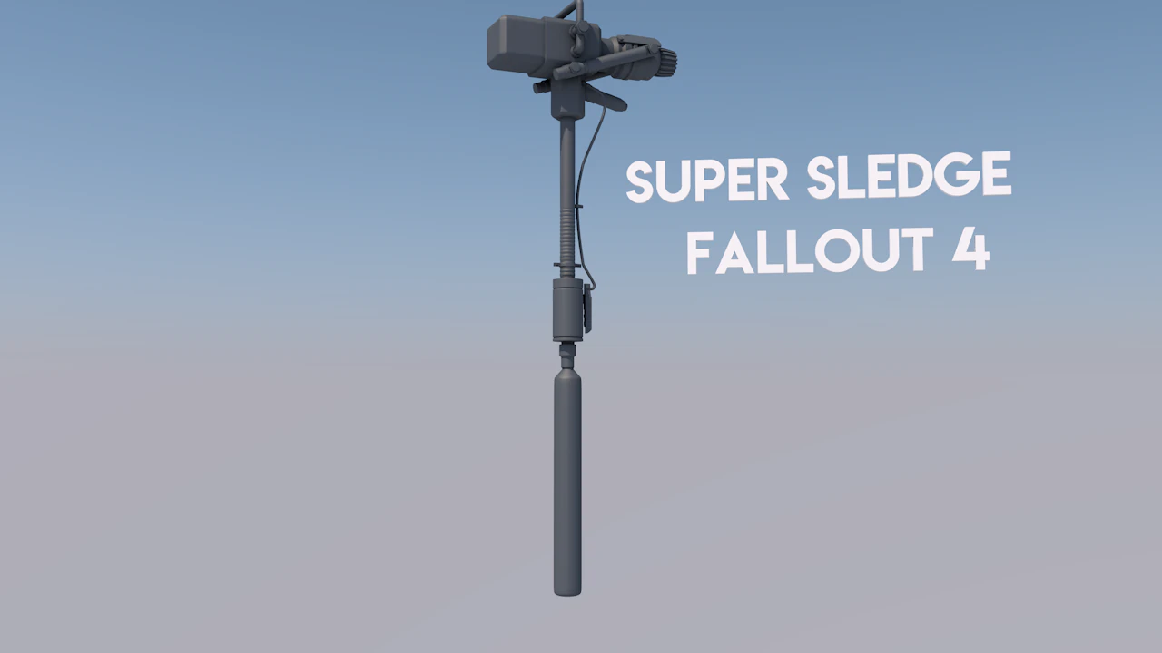 super sledge 3D Model .c4d .max .obj .3ds .fbx .stl .blend 