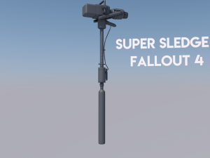 super sledge Model 3D