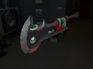 stylized ogre sword 3D-Modell