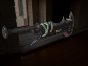 stylized ogre sword 3D-Modell