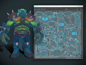 stylized ogre 3D Model