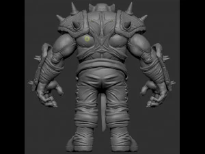 stylized ogre 3D Model