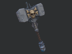 viking hammer Model 3D