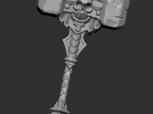 viking hammer Model 3D