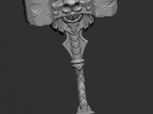viking hammer Model 3D