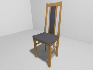 обідній стілець 3D Модель