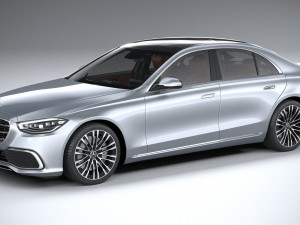mercedes benz s class 2021 Modèle 3D