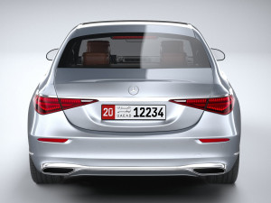 mercedes benz s class 2021 3D 模型