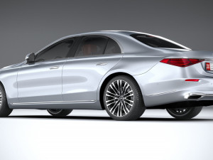 mercedes benz s class 2021 3D 模型