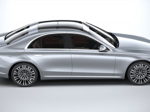 mercedes benz s class 2021 3D 模型