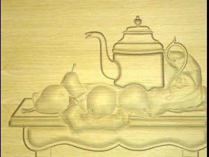 Натюрморт с грушами художник Дмитрий Анненков 3D Модель