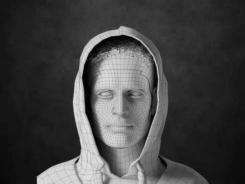 Realistic Male Character Rigged 3Dモデル