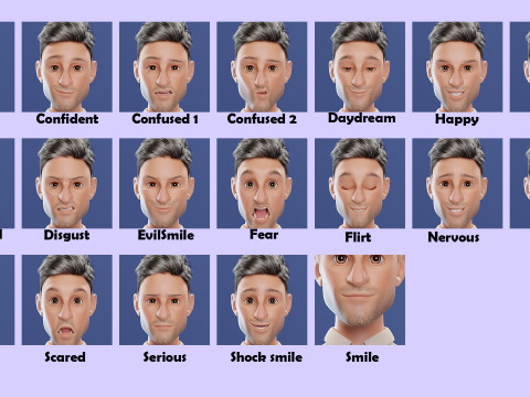 Pixar-Style Father Character 3Dモデル