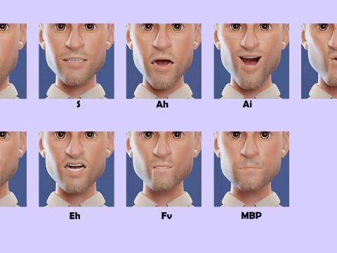 Pixar-Style Father Character 3D Model