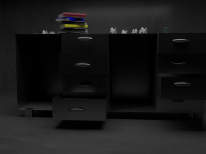 full office Modello 3D