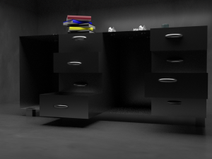 full office Modello 3D