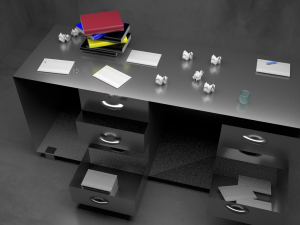 full office Modello 3D
